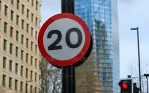 SPEED LIMIT –20kphtraffic Road Sign