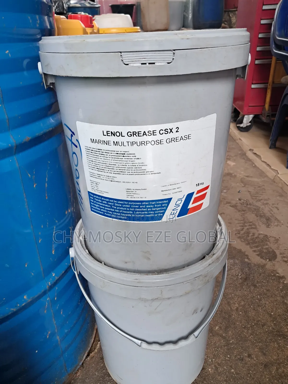 Lenol Grease Csx 2 Marine Multipurpose Grease (18kg)