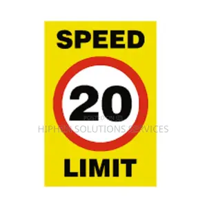 20 Mph Speed Sign