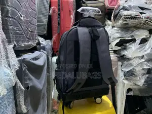 Big Size 4 Wheels Back Pack With Foldable Trolley and Usb