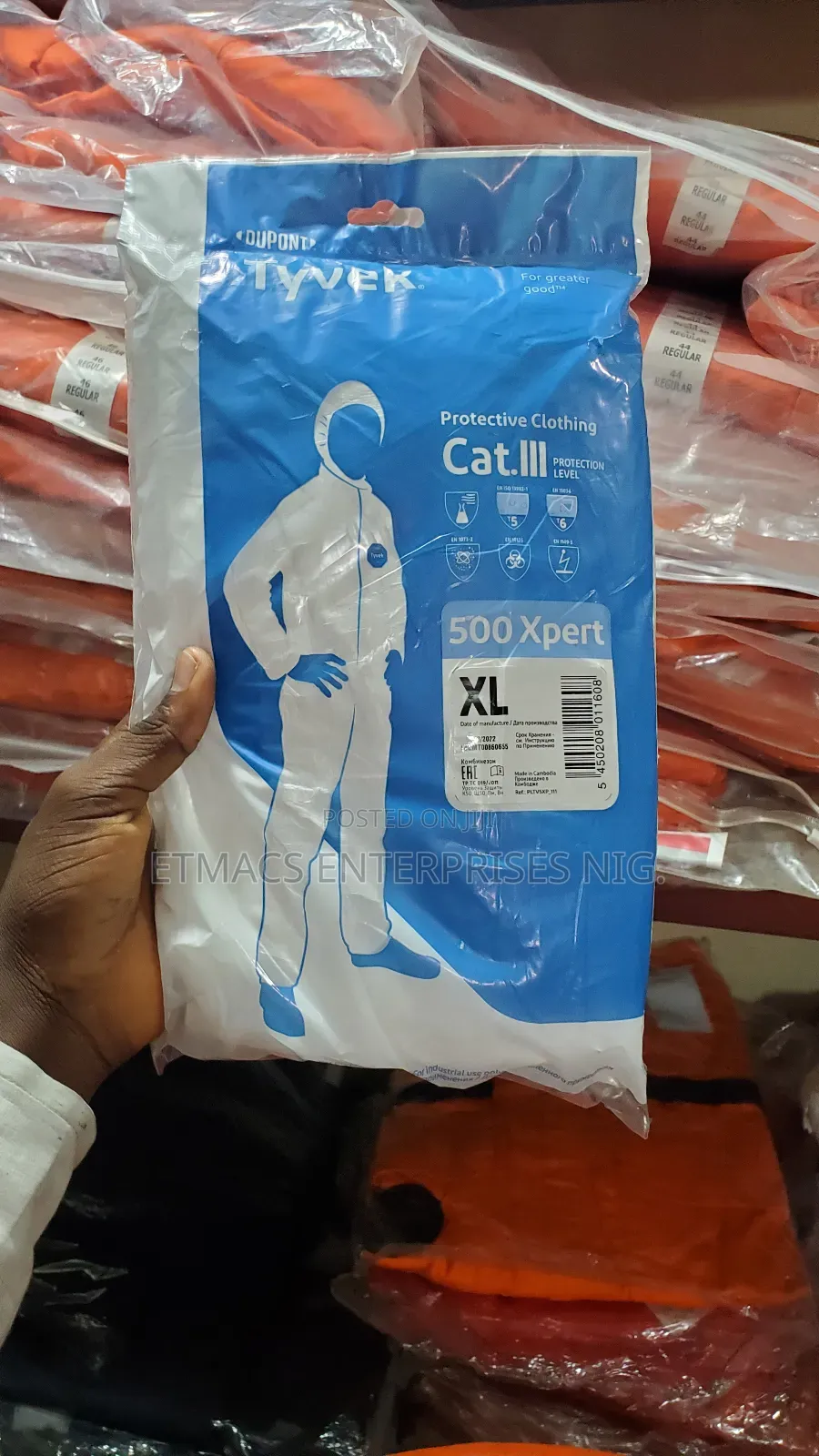 Tyvek (Protective Clothing)
