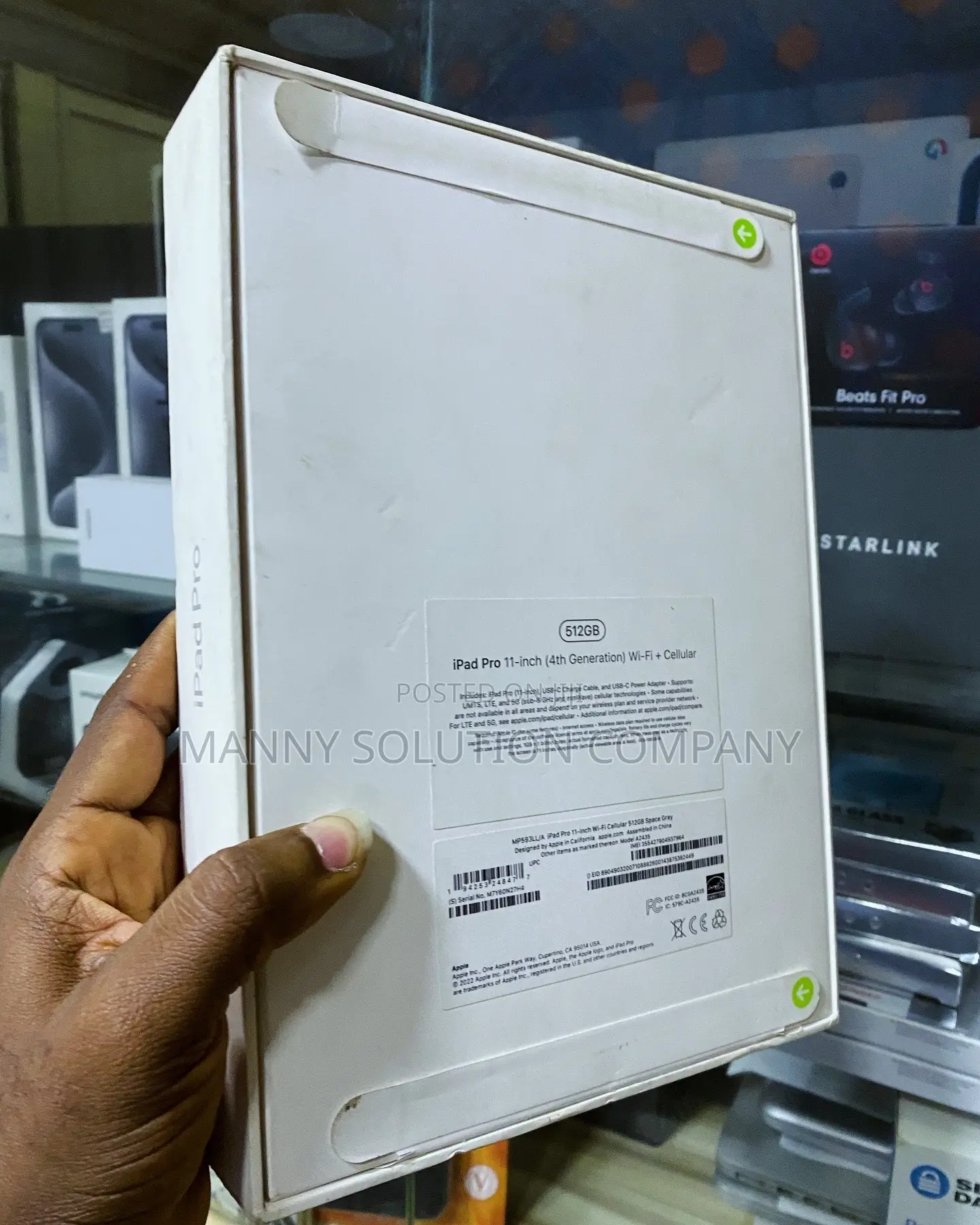 New Apple iPad Pro 11 (2022) 512 GB Gray