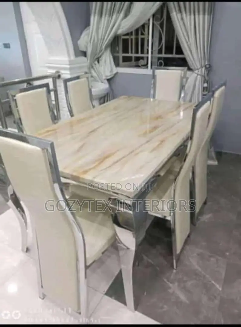 Set of Marble Dinning Table