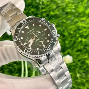 Original Hanboro Chronograph Silver Chain Watch