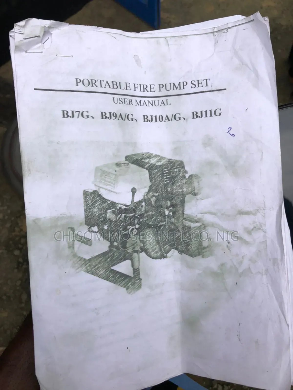 Portable Fire Pump Sets