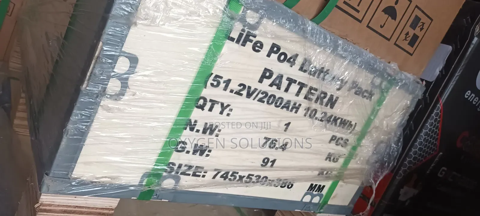 10.24kwh 51.2v Pattern Lithium Battery