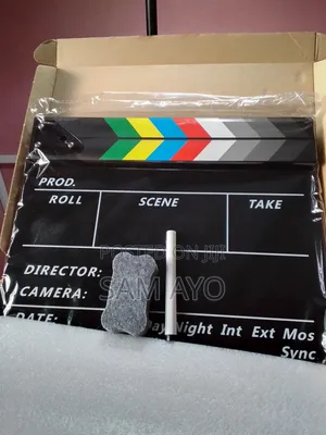 Acrylic Clapper Board