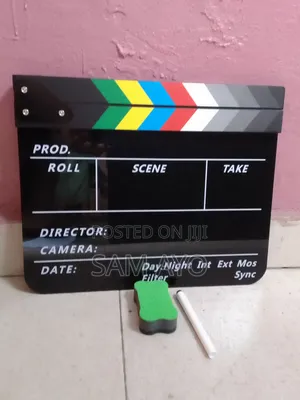 Acrylic Clapper Board