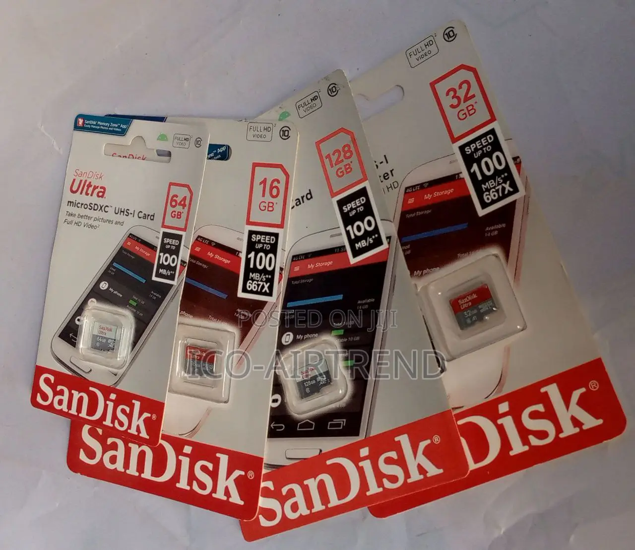Sandisk Card 128gb Memory