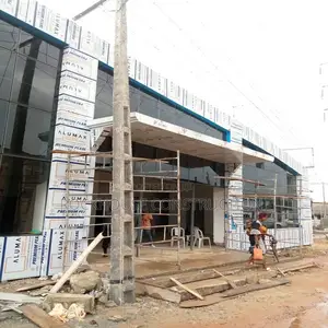 Wall Cladding Facade System With Aluminium
