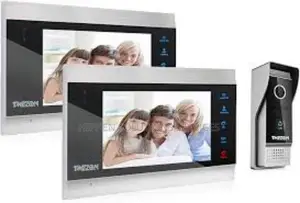 Wifi Video Doorbell 7in Ultra‐Thin TFT Display for Home Safe