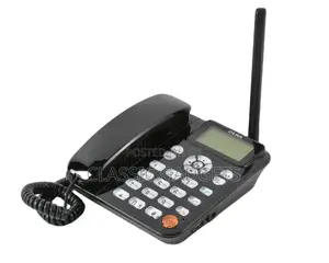 GSM Dual Card Fixed Wireless Desktop Phone GSM With SIM Card