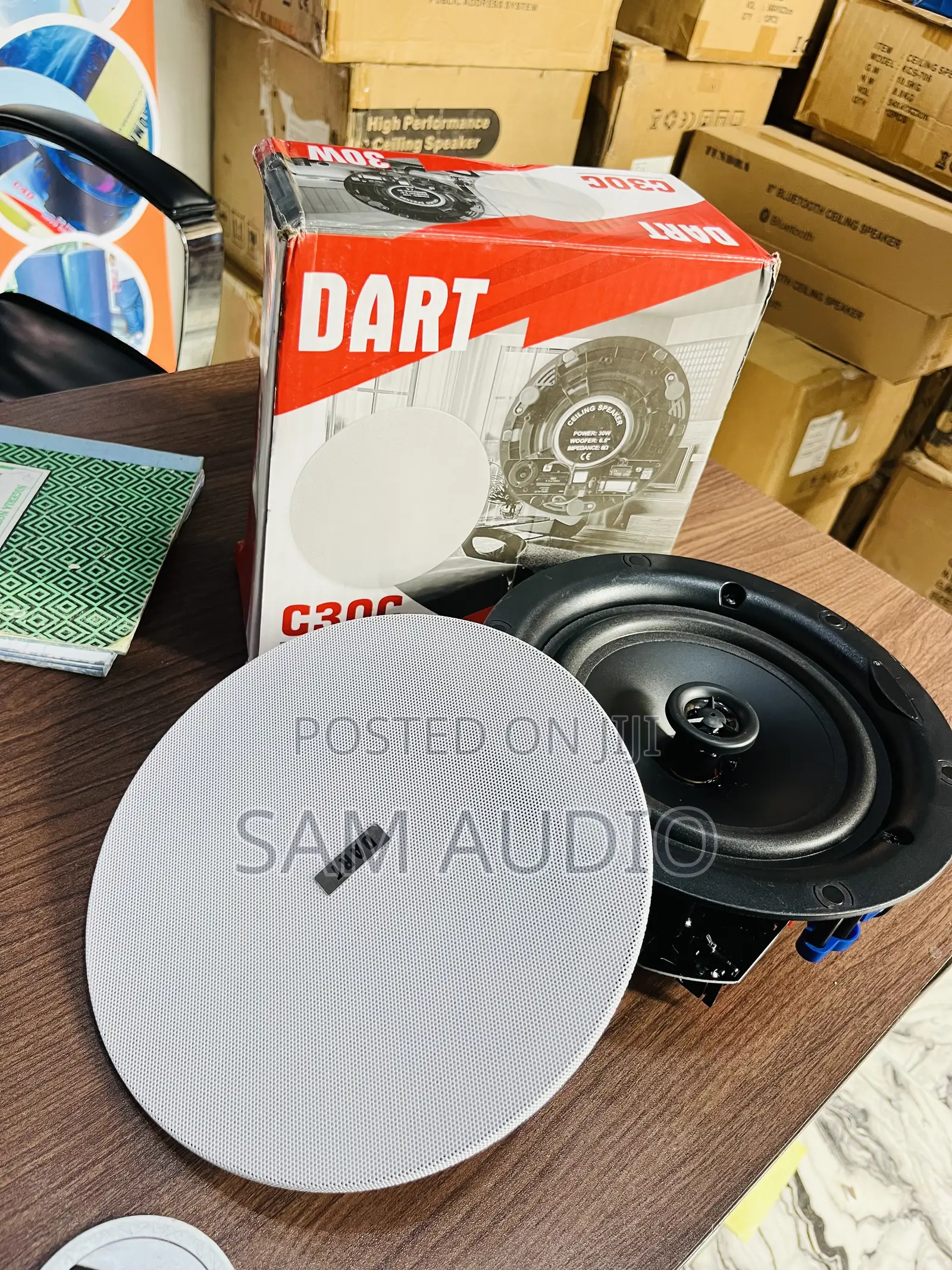 Dart Frameless 30watts Ceiling Speaker