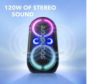 Anker Soundcore Rave Party 2 Portable Speaker, 120W Stereo