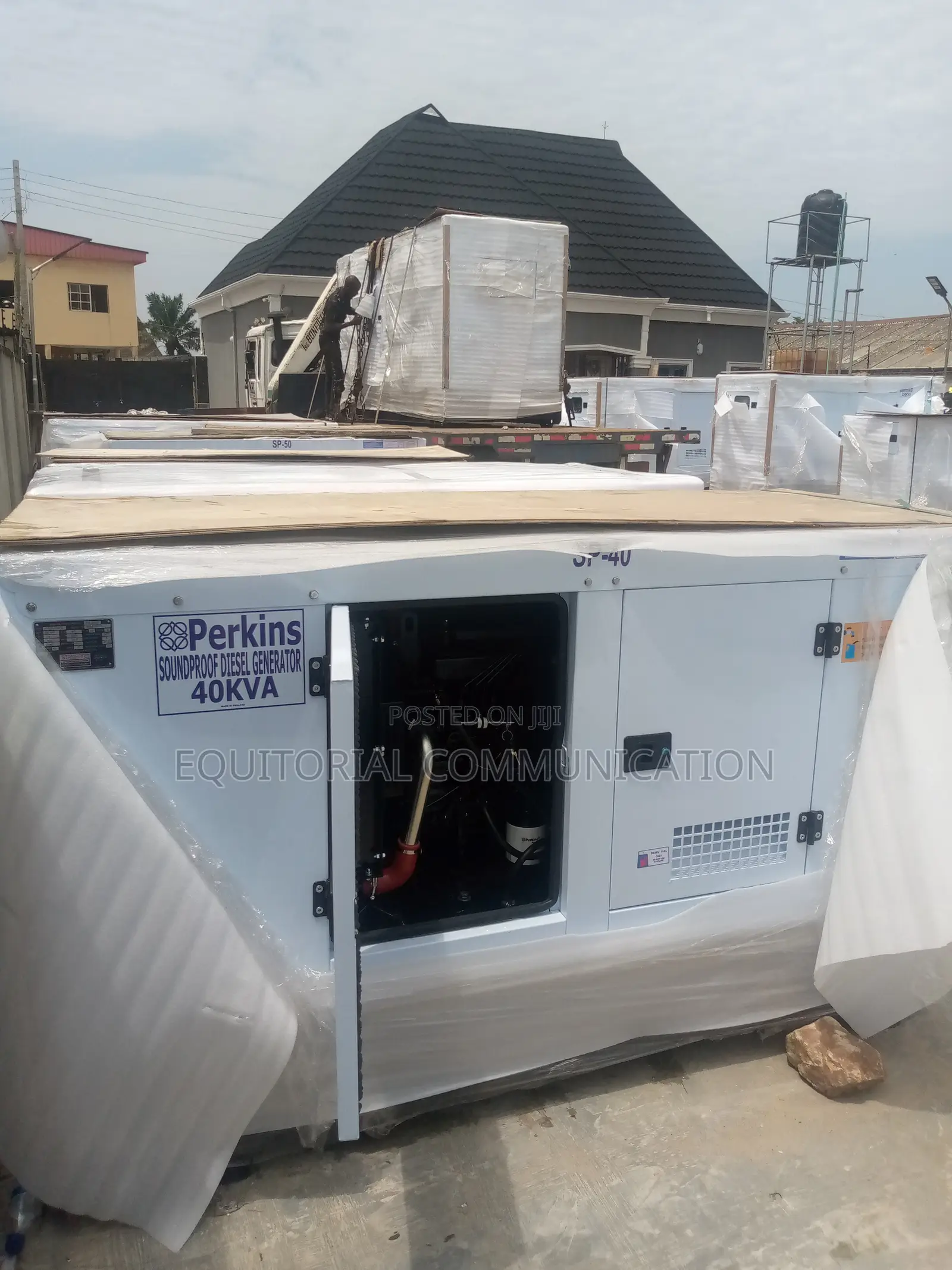 Perkins UK 40kva Diesel Generator (Fully Sound Proof)