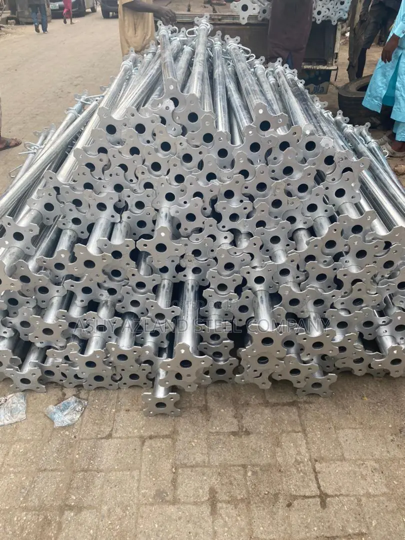 Galvanized and Painted Acrow Props