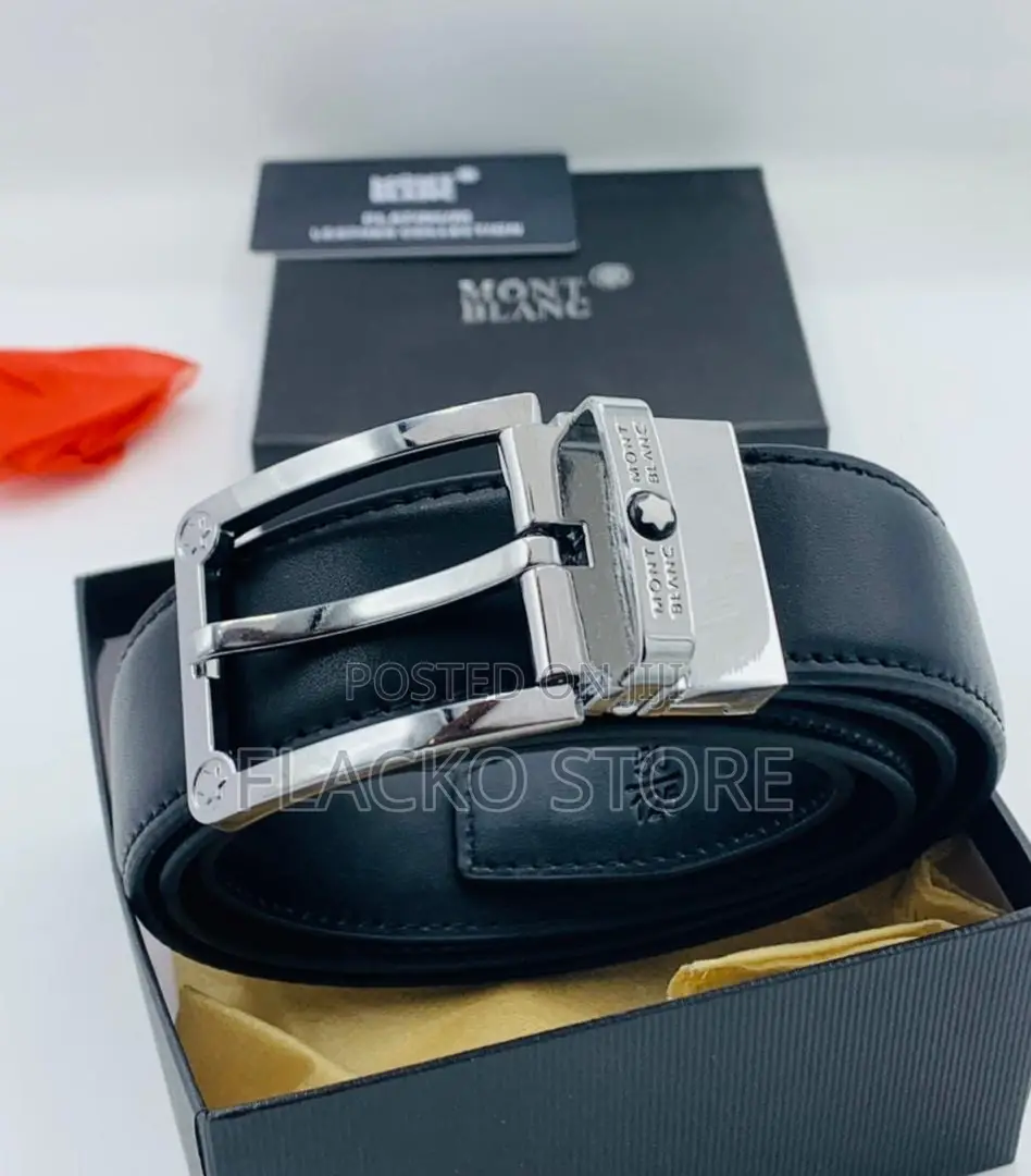 Original Mont Blanc Leather Belts