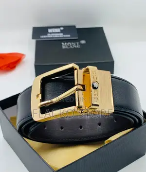 Original Mont Blanc Leather Belts