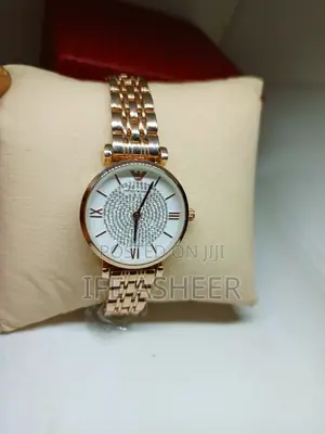 Emporio Armani Rose Gold Ladies Wristwatch 002