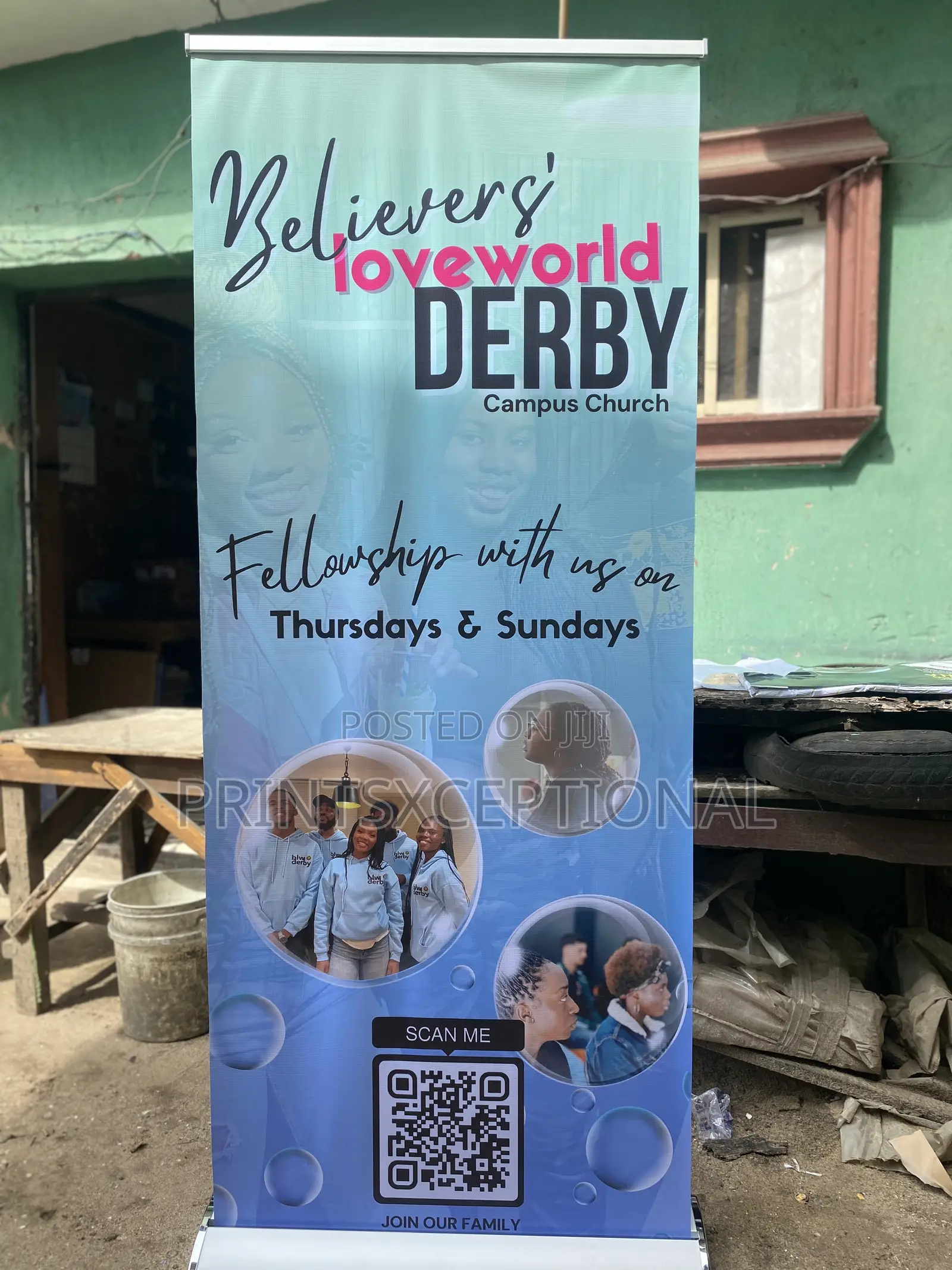 Roll-up Banner, Flex Banner And Stickers
