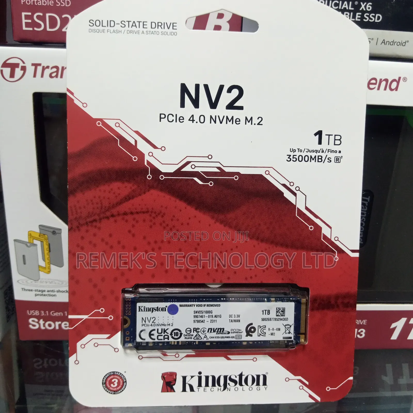 1tb Kingston SSD M2 Nvme