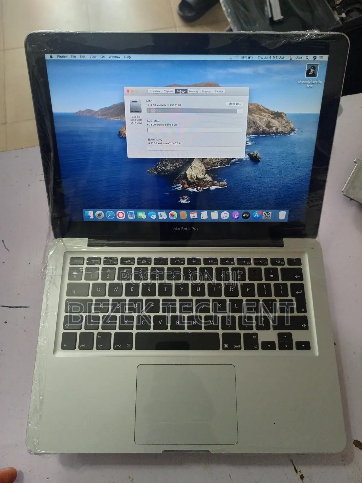 New Laptop Apple MacBook Pro 2012 8GB Intel Core I5 SSD 256GB