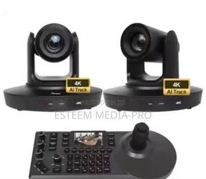 Ai-Powered Uhd PTZ 20x 2 Cameras, PTZ Controller Bundle