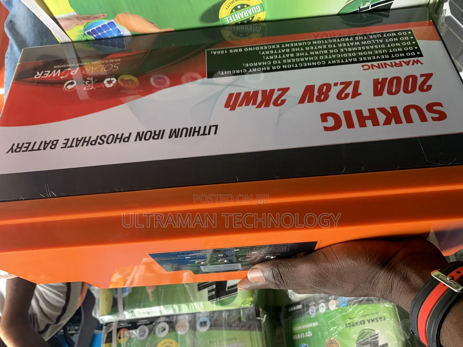 200 Ahs 2.5kw Lithium Ion Battery