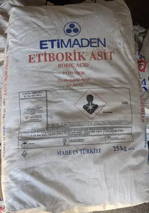 Boric Acid 25kg Bag