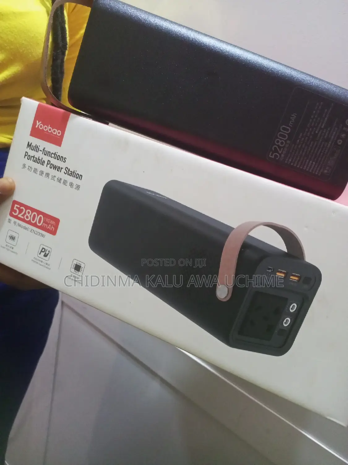 Yoobao En1 Multifunctional Power Station 65w 52800mah Pd