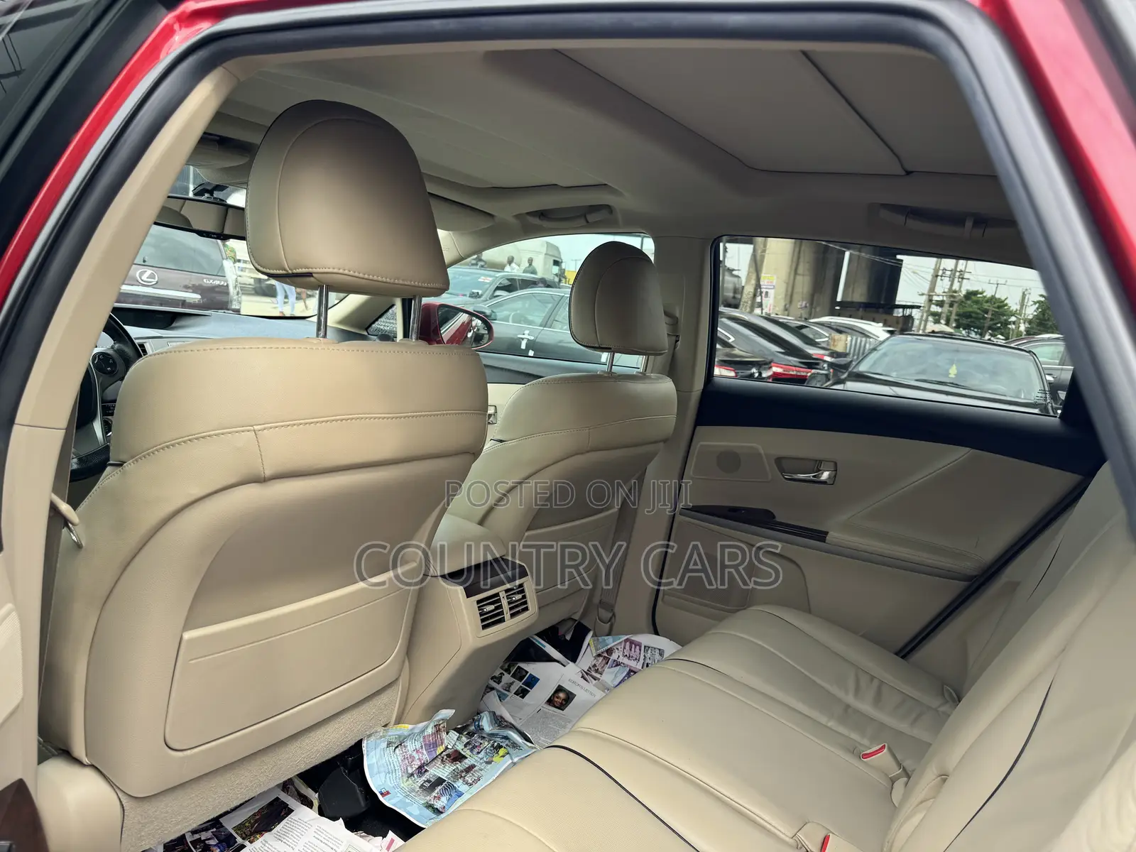 Toyota Venza XLE AWD V6 2013 Red