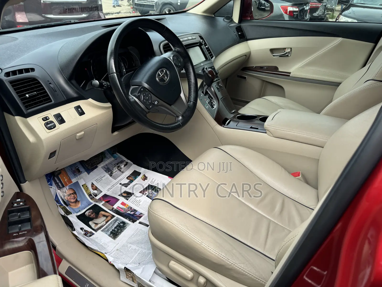 Toyota Venza XLE AWD V6 2013 Red