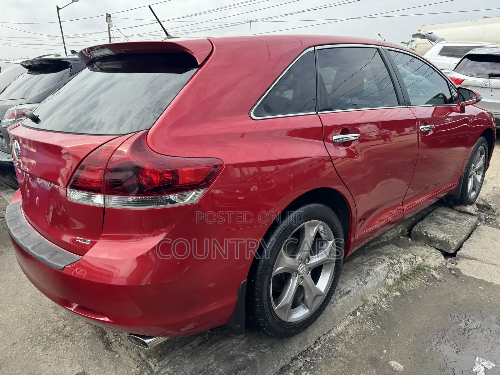 Toyota Venza XLE AWD V6 2013 Red