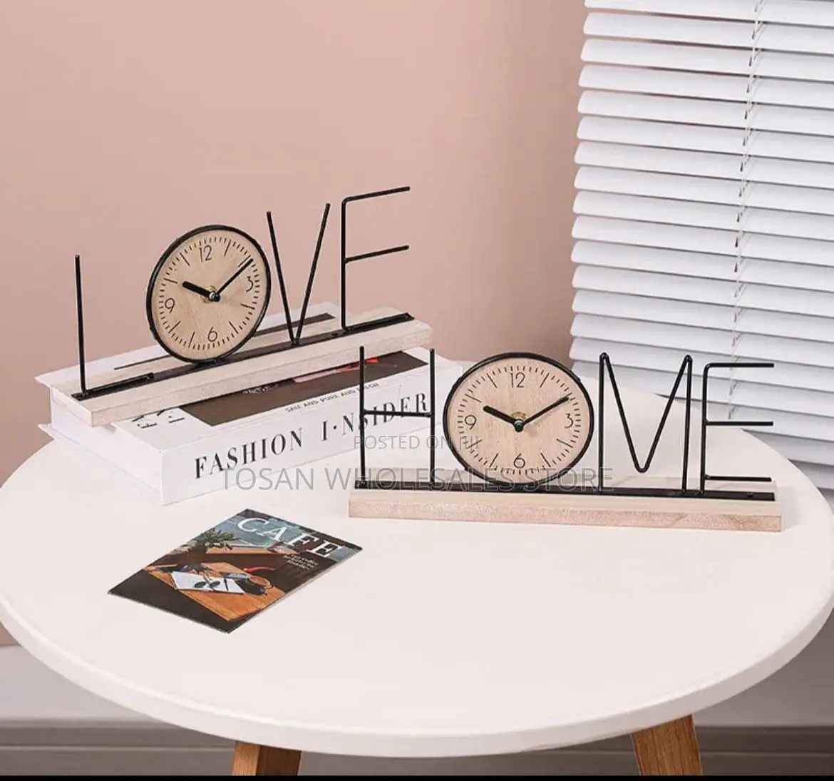 Love/Home Clock