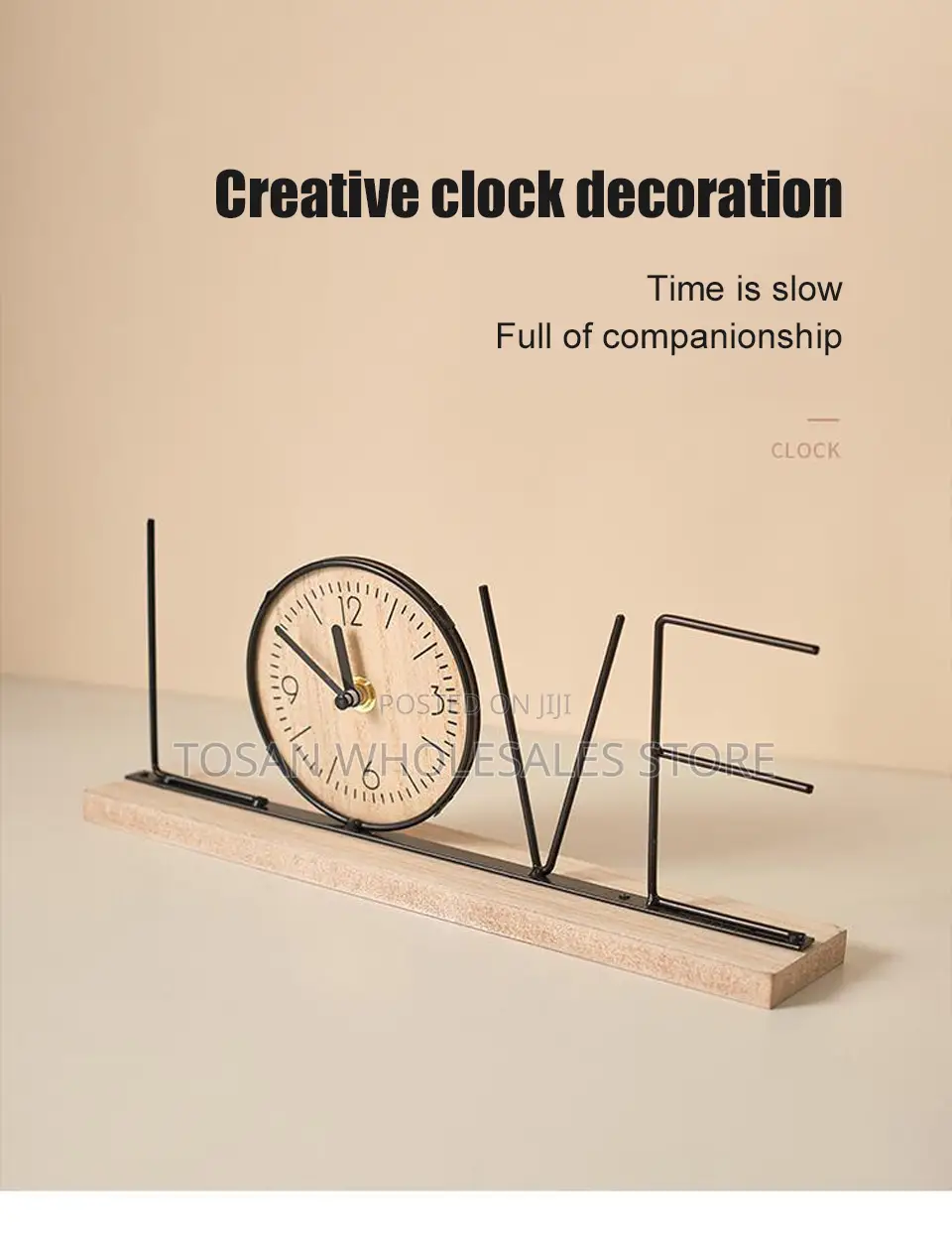 Love/Home Clock