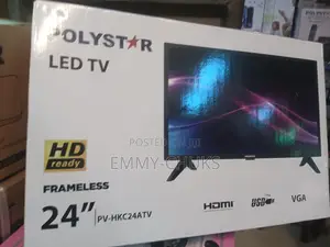 Led Tv 24" Polystar Frameless