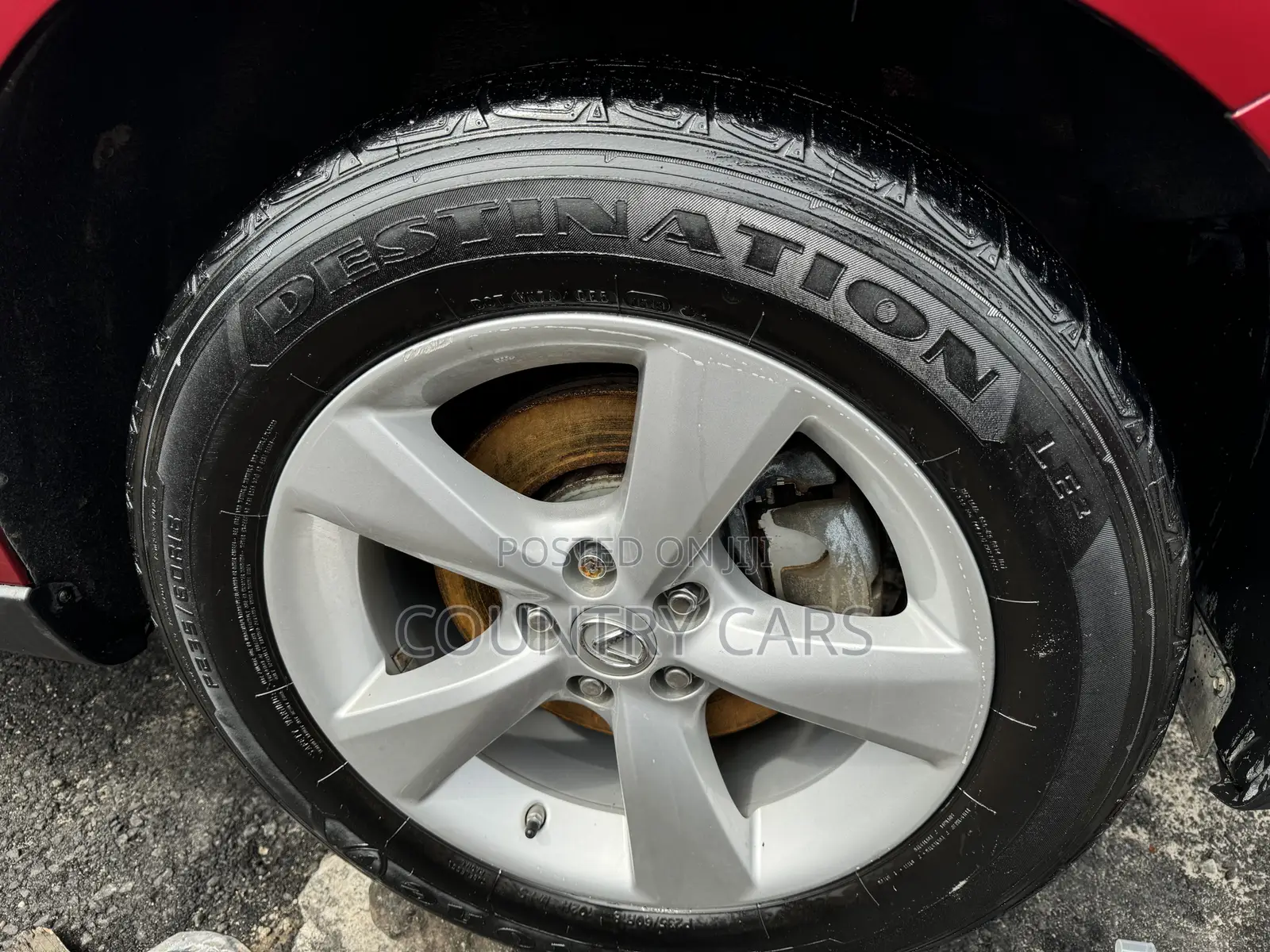 Lexus RX 350 2010 Red