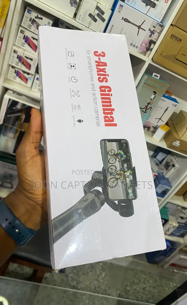 Gimbal Stabilizer 3-Axis for Smartphones