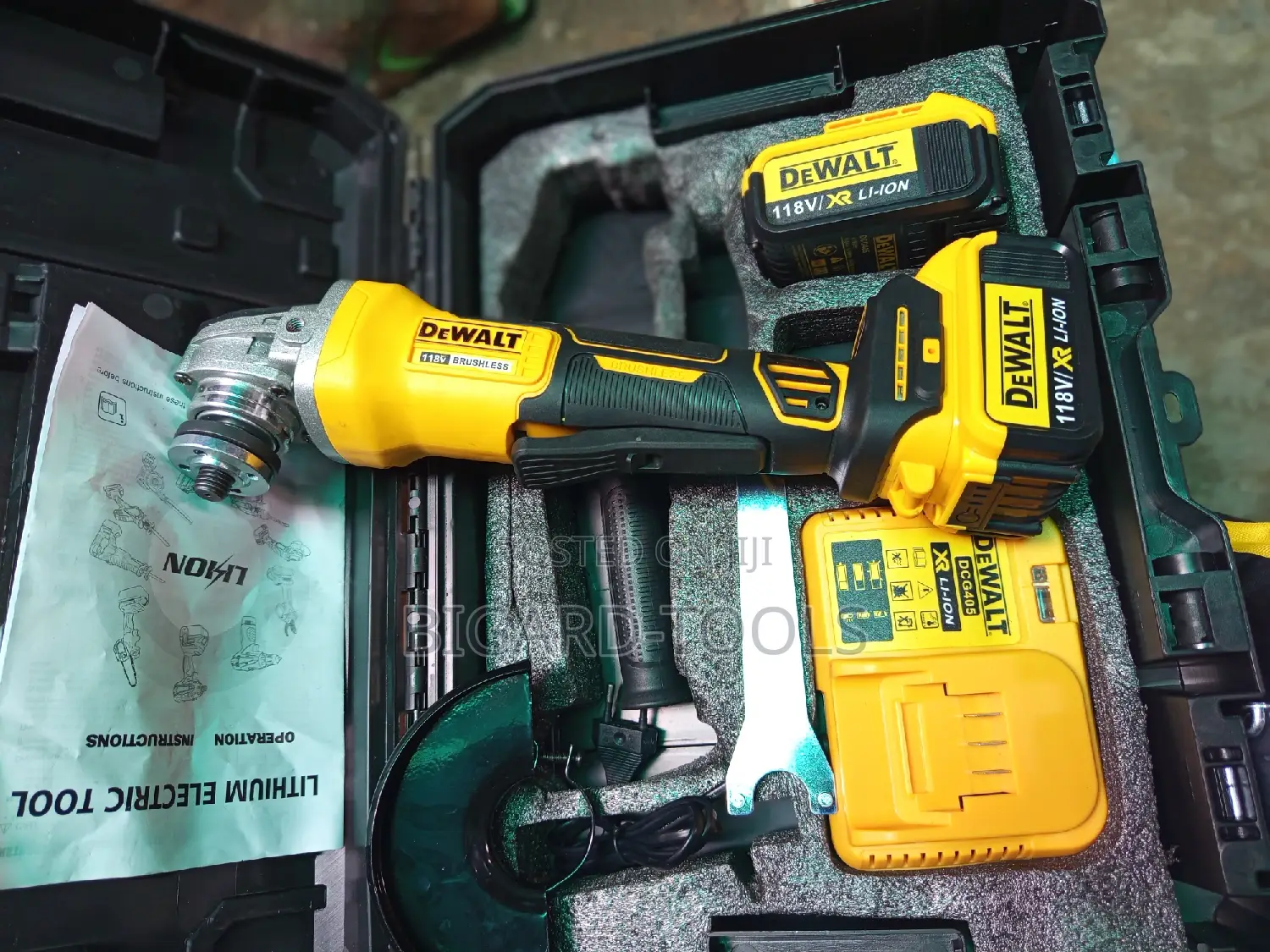 Angle Grinder Cordless Machine (20v)