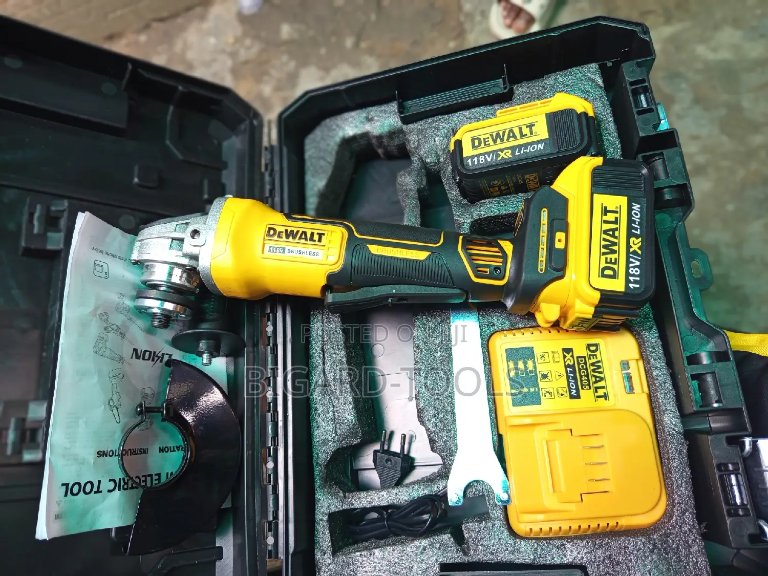 Angle Grinder Cordless Machine (20v)