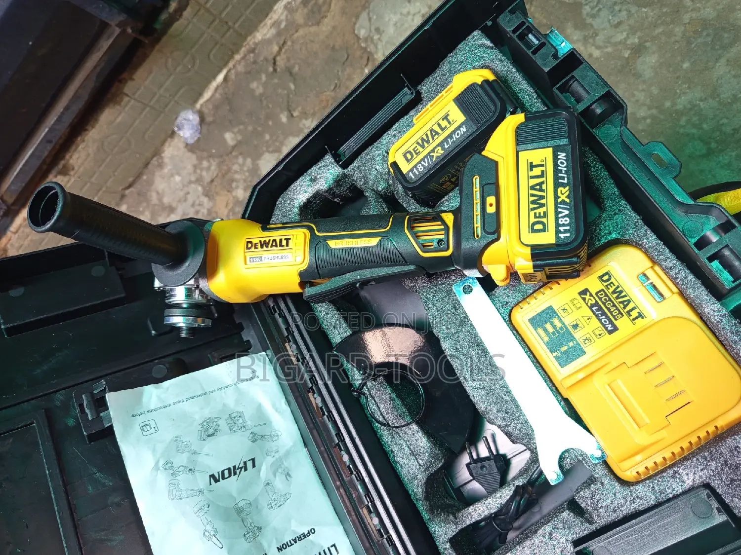 Angle Grinder Cordless Machine (20v)