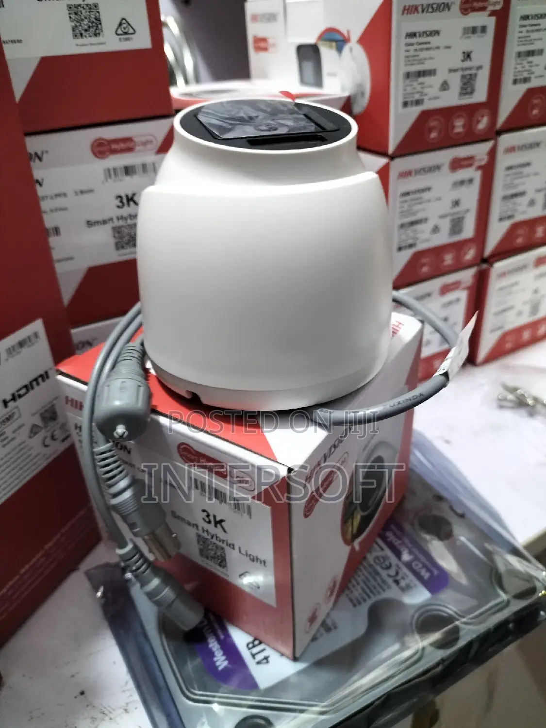 Smart Hybrid Light Audio Indoor Fixed Turret Camera