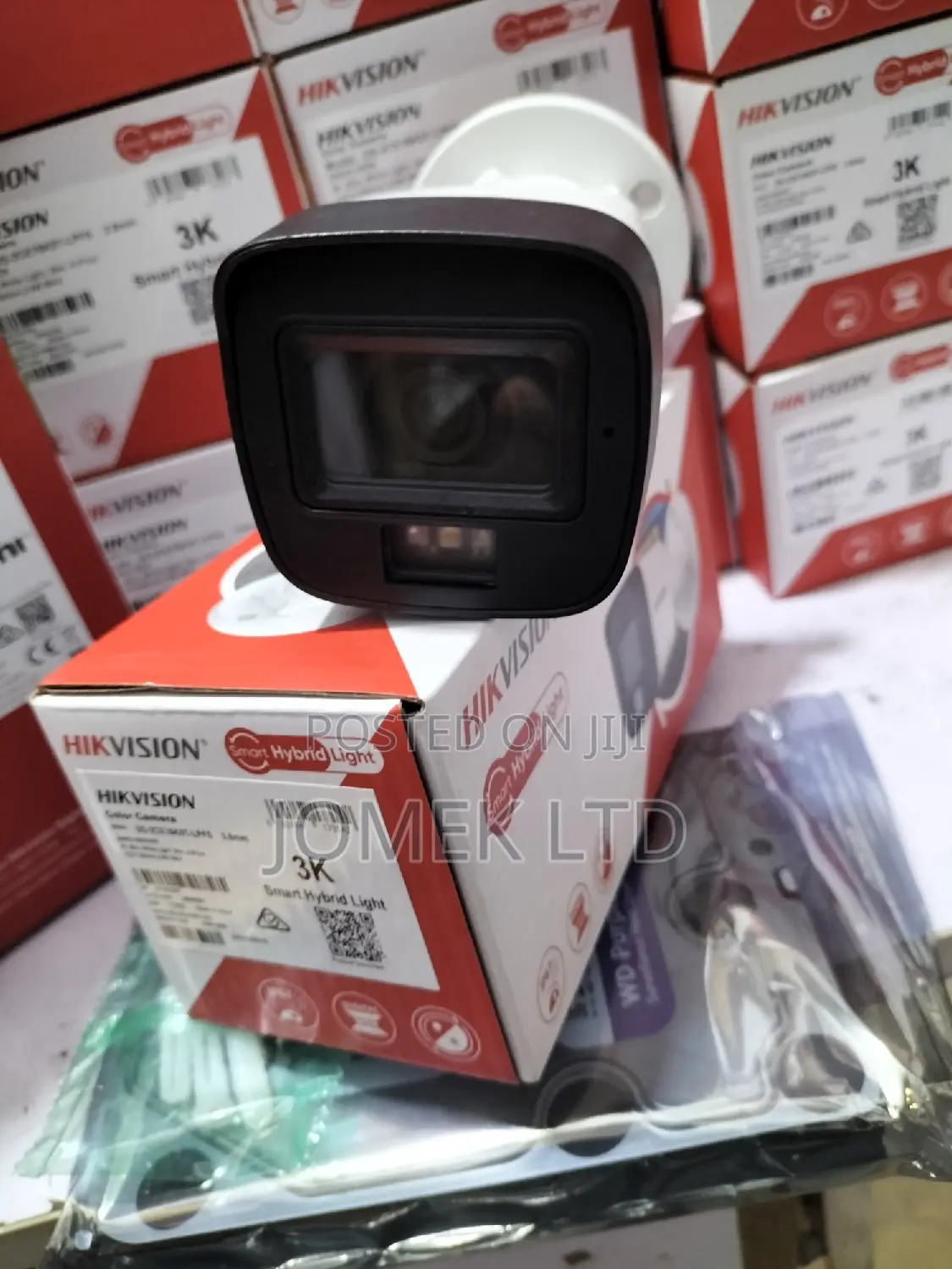 Smart Hybrid Light Audio Indoor Fixed Turret Camera