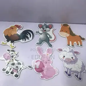 Photo - 6 in 1 Farm Animal Puzzles