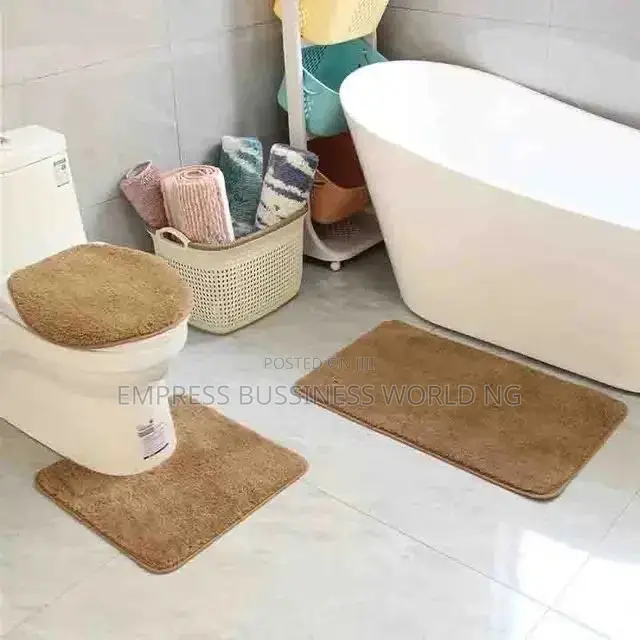 3 in 1 Toilet Mat. Thick and Quality