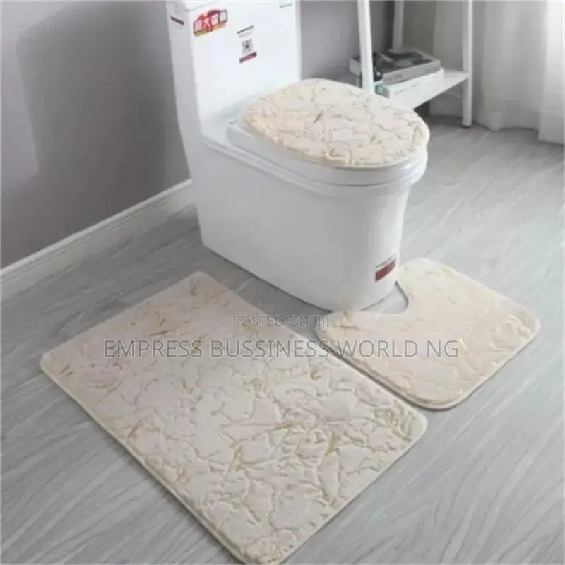 3 in 1 Toilet Mat. Thick and Quality