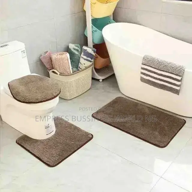 3 in 1 Toilet Mat. Thick and Quality