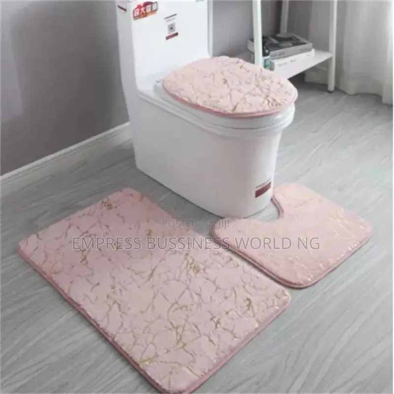 3 in 1 Toilet Mat. Thick and Quality