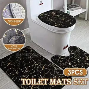 3 in 1 Toilet Mat. Thick and Quality