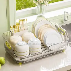 Beautiful Acrylic Transparent Dish Drainer